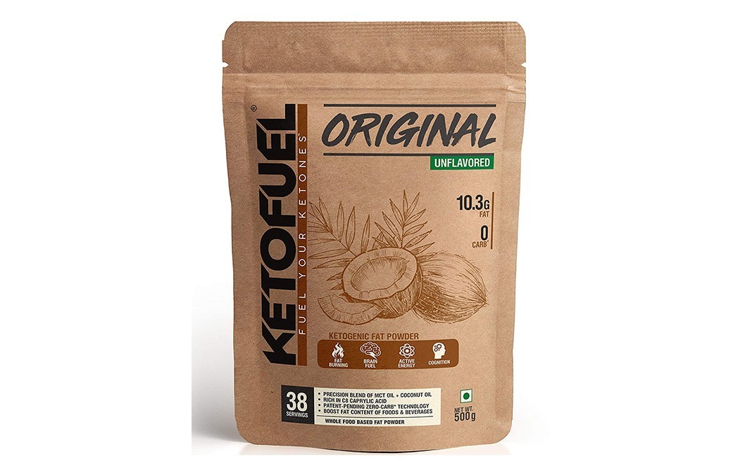 Ketofuel Original Unflavored Ketogenic Fat Powder   Pack  500 grams